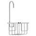 Croydex Hanging Shower Riser Rail Caddy - Chrome Plated profile small image view 5 