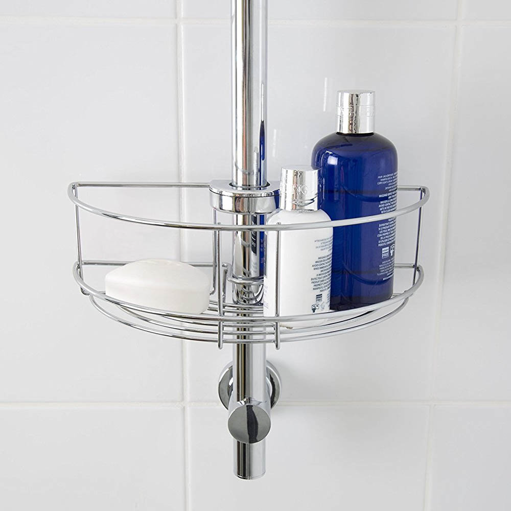 Croydex Easy Fit Shower Riser Rail Basket QM261041