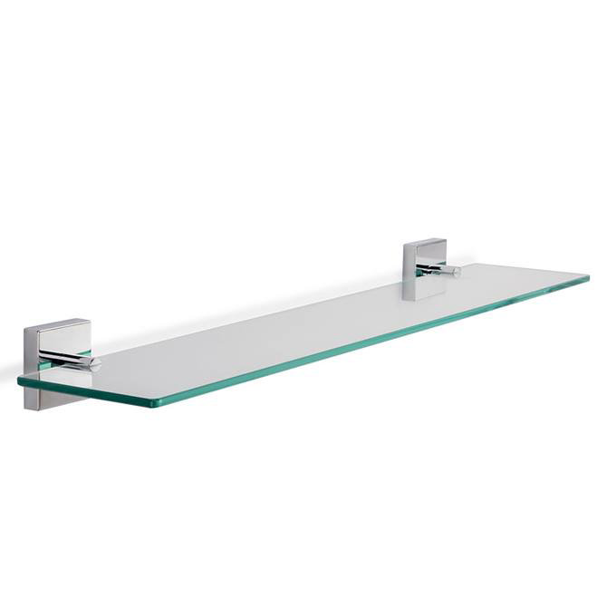 Croydex Chester Flexi-Fix Glass Shelf - QM441441