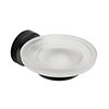 Croydex Black Epsom Flexi-Fix Soap Dish & Holder - QM481921 profile small image view 1 