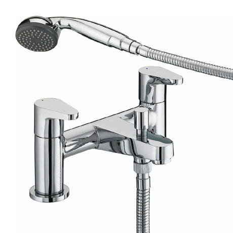 Bristan Quest Contemporary Bath Shower Mixer - Chrome - QST-BSM-C