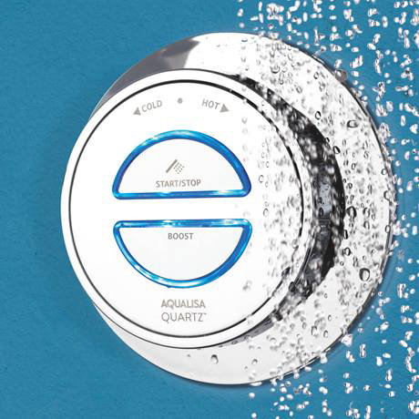 Aqualisa Quartz Digital Concealed Shower With Fixed Head | Online