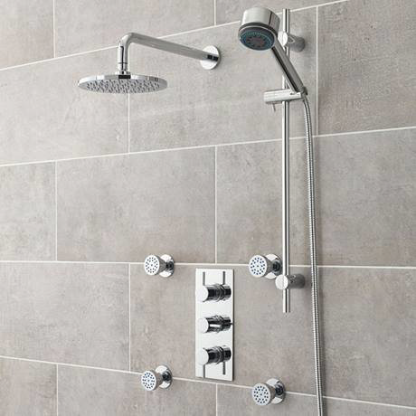 Nuie Quest Concealed Thermostatic Triple Shower Valve | Now Online