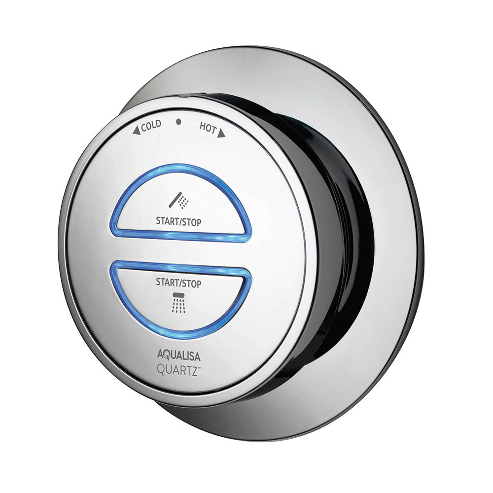 Aqualisa Quartz Digital Concealed Shower With Slide Rail Kit Online