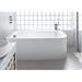 Britton Clearline Viride 1700mm x 750mm Offset Bath profile small image view 2 