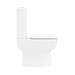Nuie Renoir Compact Toilet with Soft Close Seat profile small image view 3 