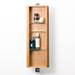 710mm Revolving Mirror Cabinet Bamboo profile small image view 2 
