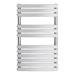 Murano Curved H800mm x W490mm Heated Towel Rail - Chrome profile small image view 2 