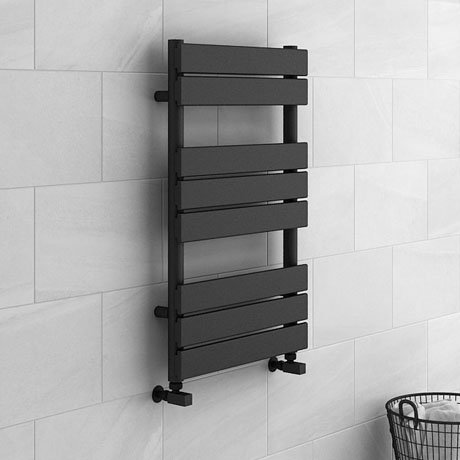 Milan Heated Towel Rail 800mm x 490mm Anthracite