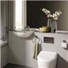 RAK - Lounge Black Porcelain Mosaic Polished Tile Sheet - 300x300mm - AM-GPD-57P profile small image view 2 