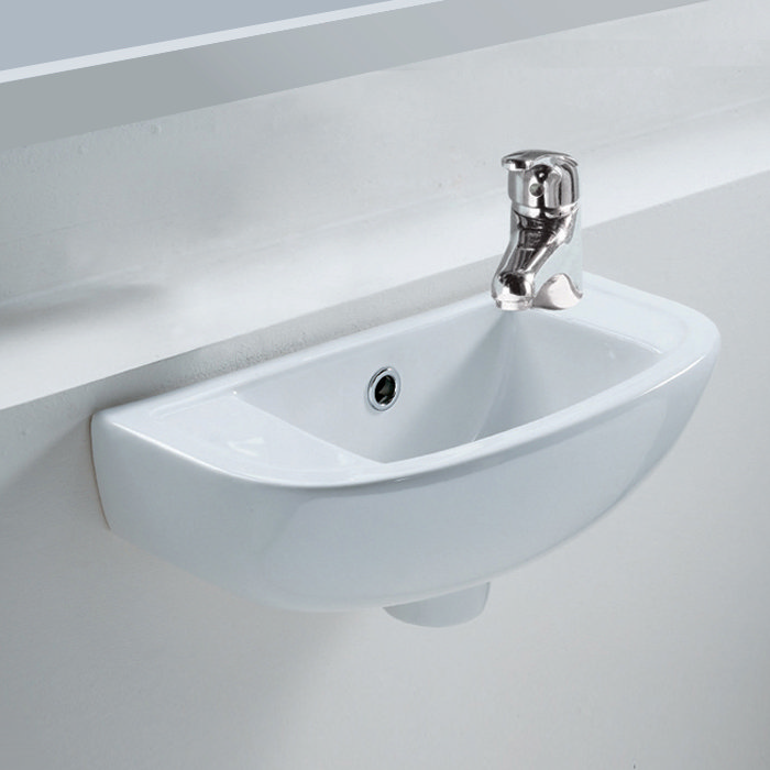 RAK - Compact 45cm Slimline Basin - 1TH - Left or Right Hand Option at ...