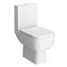 RAK Series 600 Cloakroom Suite - Close Coupled WC & 40cm Hand Basin profile small image view 2 