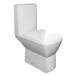 RAK Summit Cloakroom Suite - Close Coupled WC + 40cm Hand Basin profile small image view 3 