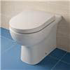 RAK - Tonique Back to wall pan with soft-close seat profile small image view 2 
