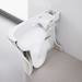 Roca The Gap Rimless Close Coupled Toilet + Compact Soft Close Seat profile small image view 3 