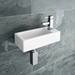 Rondo Cloakroom Suite (Toilet + Wall Hung Basin) profile small image view 2 