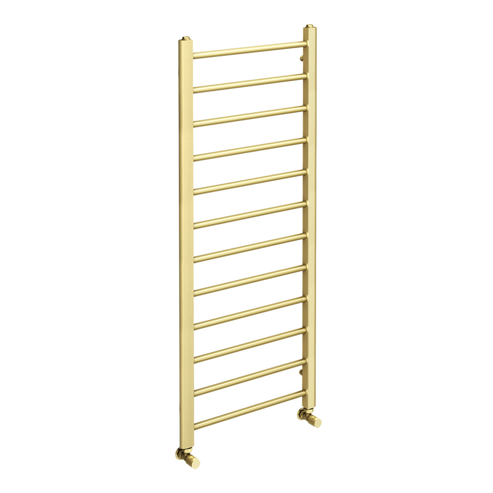 Brass Towel Radiator Brushed Brass Towel Rail 1200x500mm