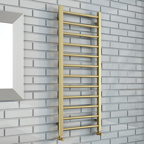 brass towel rail