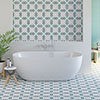 Reno Patterned Wall and Floor Tiles - 200 x 200mm Small Image