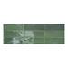 Retford Chevron Green Gloss Wall Tiles - 75 x 230mm  Profile Small Image