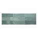 Retford Chevron Turquoise Gloss Wall Tiles - 75 x 230mm  Profile Small Image