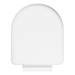 D-Shaped Rapid Fix Soft Close Toilet Seat profile small image view 2 