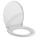 Standard Shaped Rapid Fix Soft Close Toilet Seat profile small image view 3 