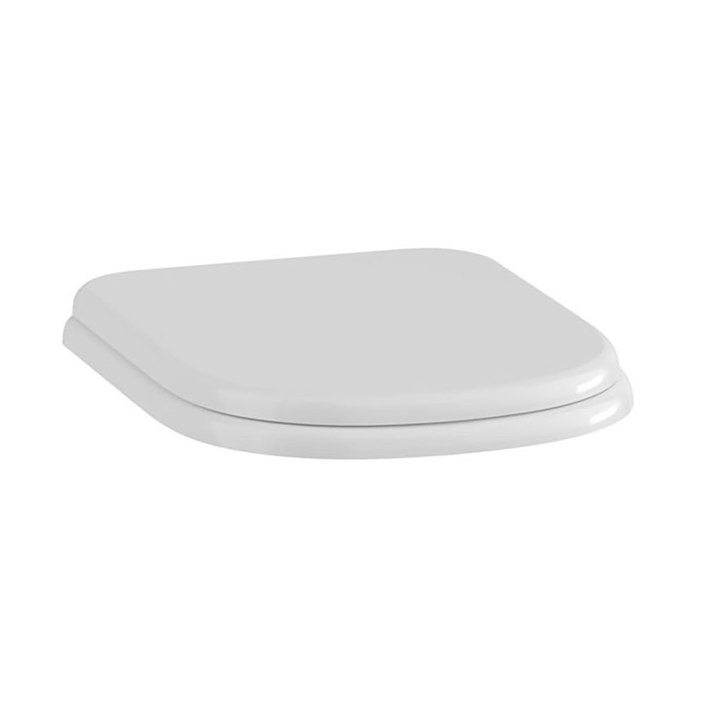 Burlington Riviera White Soft Close Toilet Seat