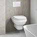 Burlington Riviera Hung Toilet with Soft Close Seat profile small image view 2 