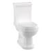 Burlington Riviera Close Coupled Open Back Toilet with Soft Close Seat profile small image view 3 