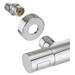 Crosswater Exposed Thermostatic Shower Unions with Integrated Shutoff - RM-SHUTOFF profile small image view 2 