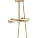 Crosswater Central Brushed Brass Height Adjustable Thermostatic Shower profile small image view 3 