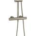 Crosswater Central Brushed Stainless Steel Height Adjustable Thermostatic Shower profile small image view 3 