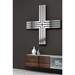 Reina Pozitive Stainless Steel Radiator - 1000 x 1000mm - Satin profile small image view 2 