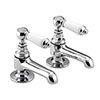 Bristan Renaissance Traditional Basin Taps - Chrome Plated - RS2-1/2-C profile small image view 1 