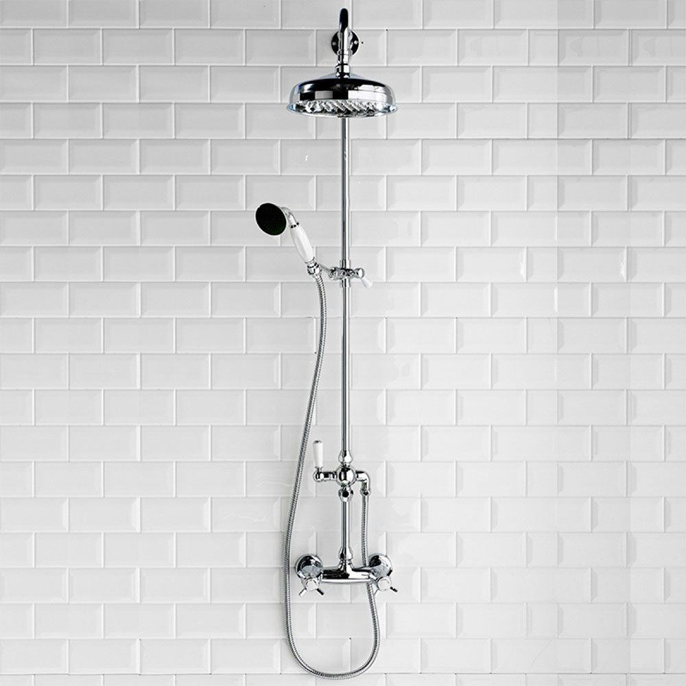 Richmond Traditional Thermostatic Shower With Rigid Riser Kit Online