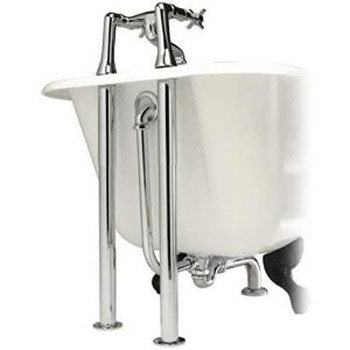 Luxury Roll Top Bath Pack - Chrome at Victorian Plumbing UK