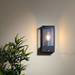Revive Outdoor PIR Black Box Lantern profile small image view 2 