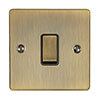 Revive Single Light Switch - Antique Brass profile small image view 1 