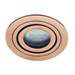 Revive Brushed Copper Round Tiltable Downlight profile small image view 2 