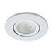 Revive Matt White IP65 LED Fire-Rated Tiltable Downlight profile small image view 2 