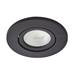 Revive Satin Black IP65 LED Fire-Rated Tiltable Downlight profile small image view 2 