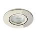 Revive Satin Nickel IP65 LED Fire-Rated Tiltable Downlight profile small image view 2 