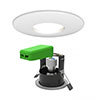 Revive Matt White Smart WiFi/Bluetooth Fire rated Downlight Light IP65 profile small image view 1 