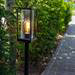 Revive Outdoor Matt Black Frame Bollard Light profile small image view 4 