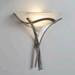 Revive Silver Wall Light with Alabaster Glass Shade profile small image view 2 