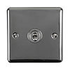 Revive Single Toggle Light Switch - Black Nickel profile small image view 1 