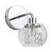 Revive Chrome/Clear Glass Bathroom Wall Light profile small image view 2 