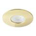 Revive Satin Brass IP65 LED Fire-Rated Fixed Downlight profile small image view 2 