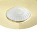 Revive Satin Brass IP65 LED Fire-Rated Fixed Downlight profile small image view 3 